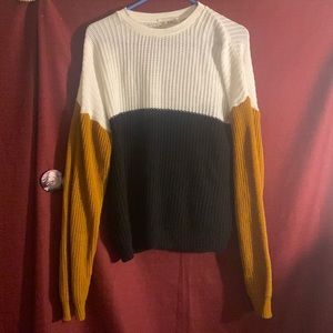 sweatshirt, holes so it’s see through